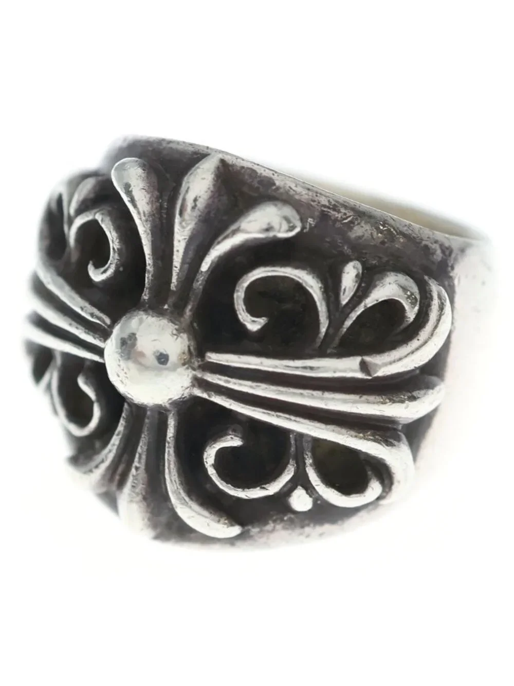 Chrome Hearts Keeper Ring Silver